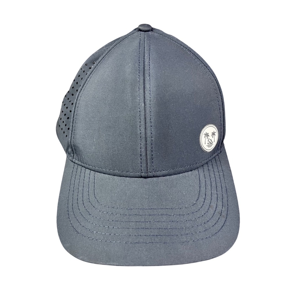 Alter Ego Running Trotter Standard Navy Blue Perforated Performance Snapback Hat